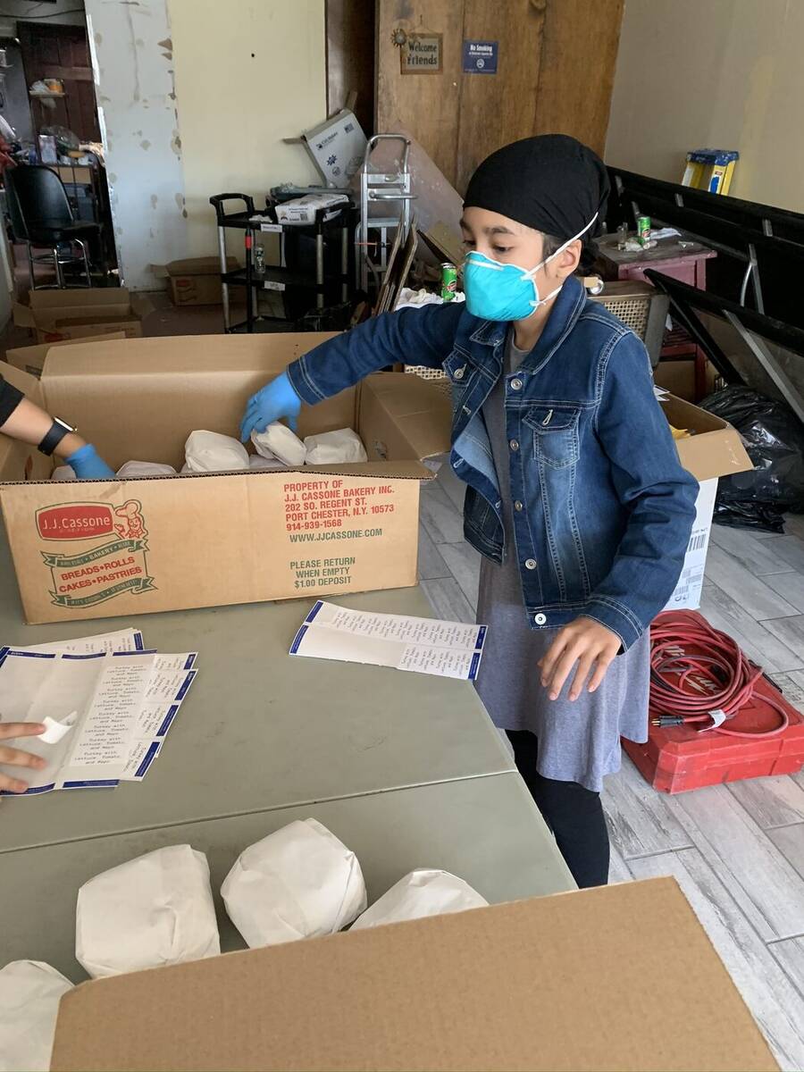 Volunteers at a Safetech community outreach event