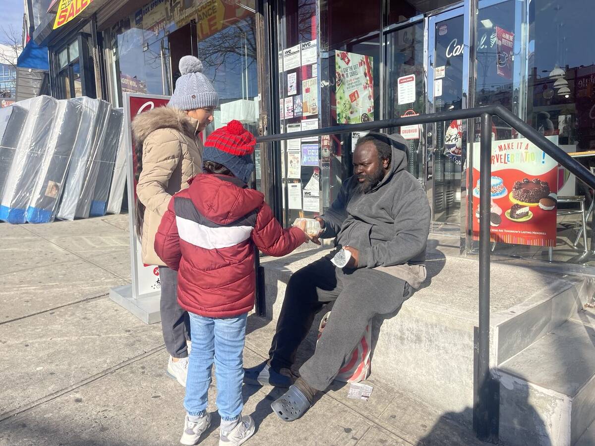Volunteers at a Safetech community outreach event