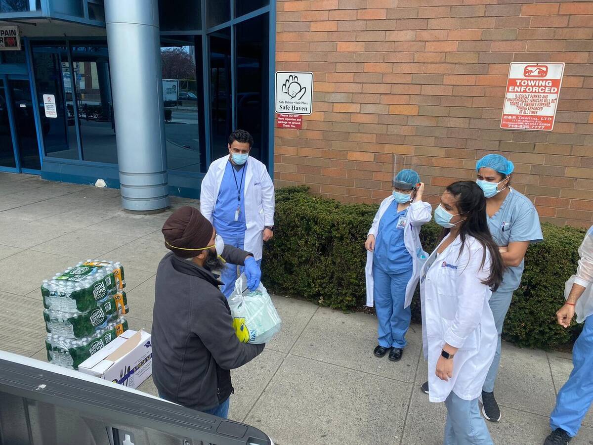 Community service event supported by the Safetech team