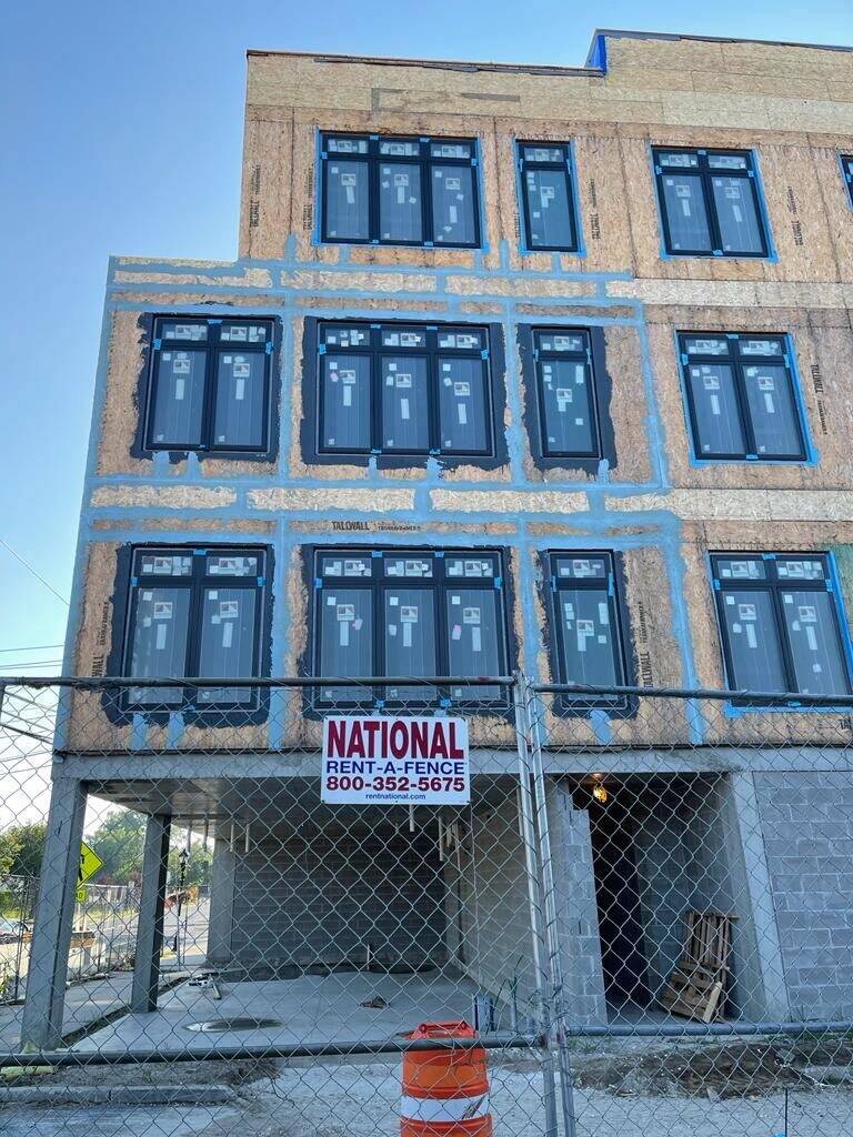 Crew working on a new building under construction